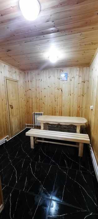 Новая баня на дровах