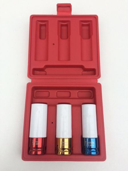 Set Tubulare cu protectie 3 piese 17,19,21mm