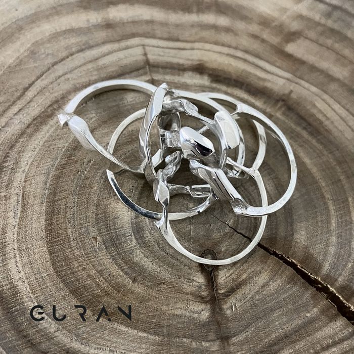 Перстень-головоломка «Шах» 925*, 0-0-12