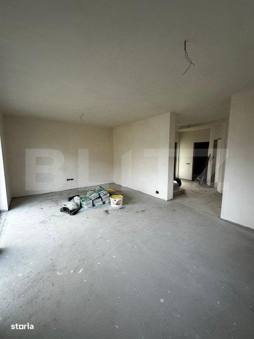 Duplex semifinisat de vanzare , 120 mp , 385 teren, garaj! Gilau