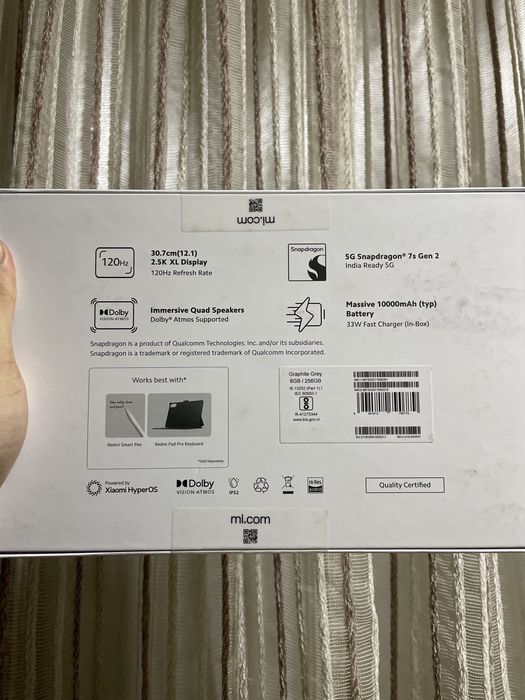 Redmi Pad Pro 5G Xl Display 8/256gb