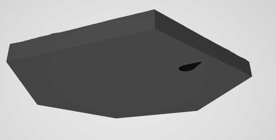 Hexagon Lună – Artă decorativă de perete