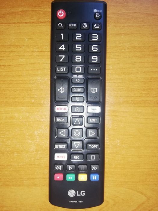 Telecomanda LG cu Netflix