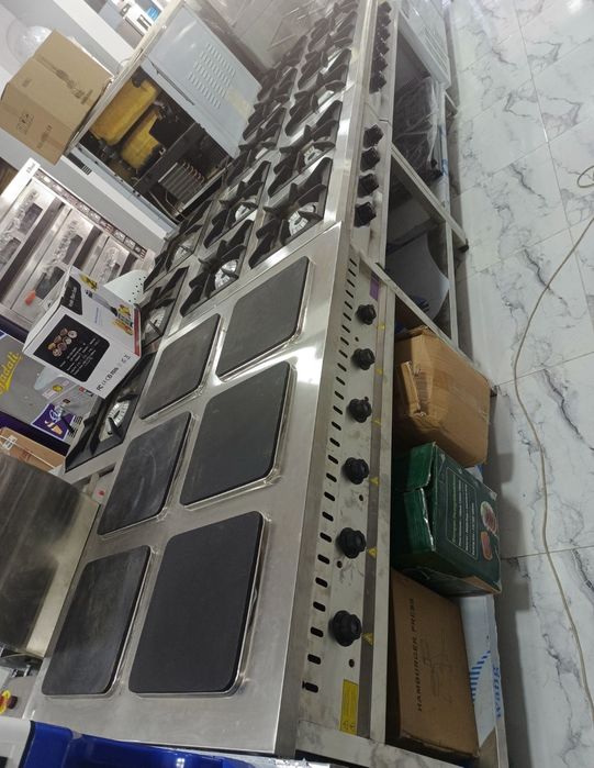 Gaz plita промышленная газовая плита нержавейки Gaz plita