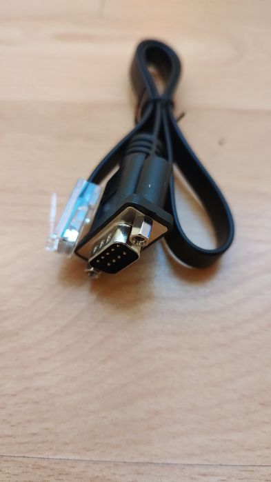 Cablu consola  RS-232 / DB9 male > RJ45