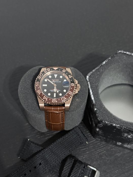 Ceas Seiko RootBeer Custom Made - 40mm