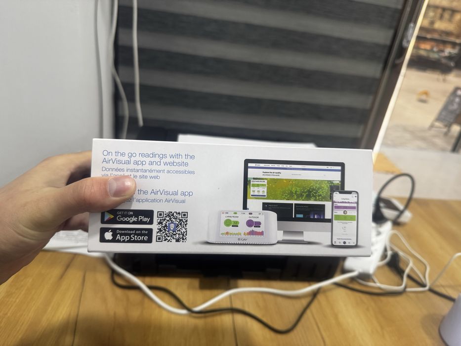 Монитор качества воздуха IQAir AirVisual Pro