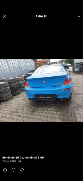 Bmw m6 v10 e63 510 cp