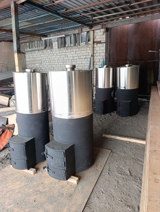 Банные печи бак нержавейка