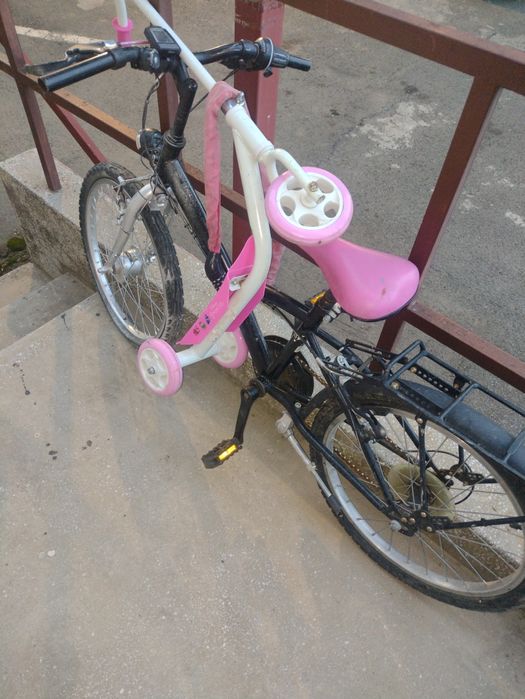 Bicicletă copii  neagră