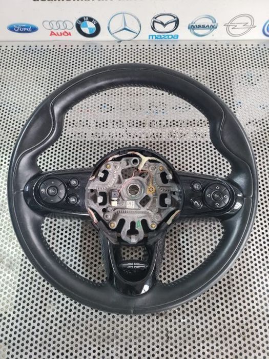 Volan Din Piele Cu Comenzi Mini Cooper One S F54 F55 F56 F57 An 2014-2019 Stare Foarte Buna