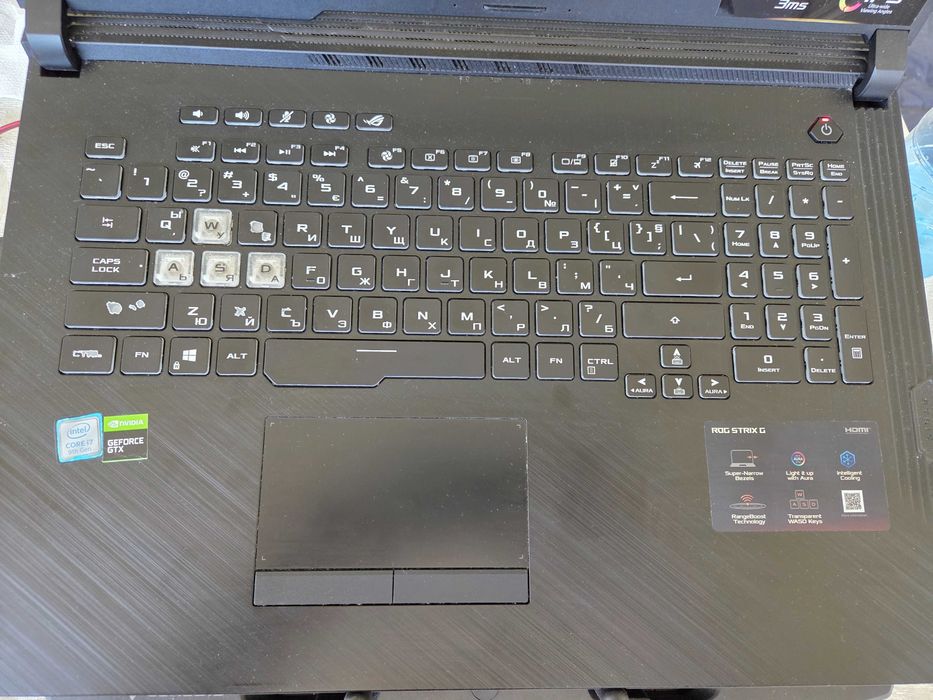 Лаптоп Rog strix g731