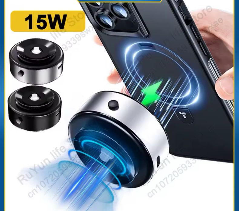 Suport Negru Magsafe Telefon Prindere Automata