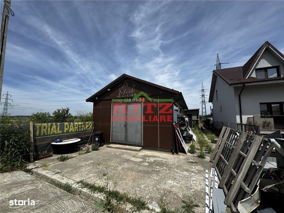 Nou! Atelier prod., sp. depozitare, locuință, teren, Linia d