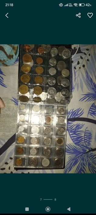 Vand monede romanesti cu 2 clasoare