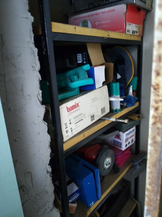 Полки дерево метал