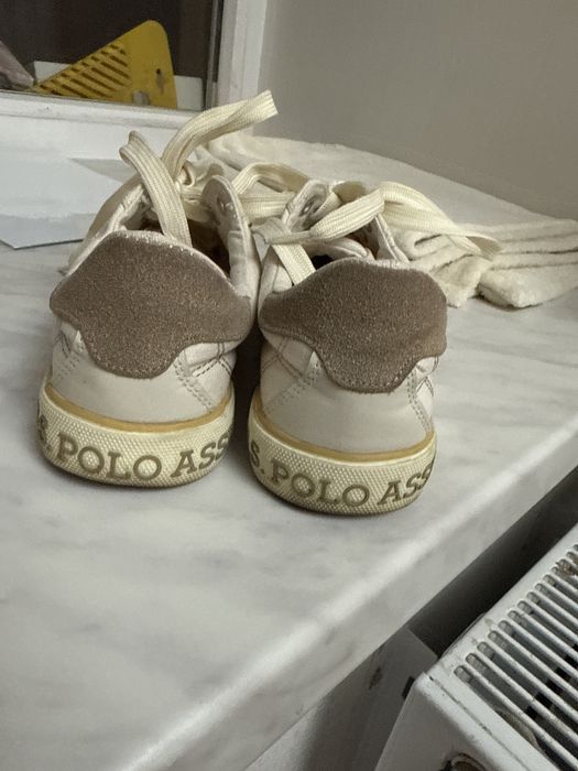 Кеды Polo бежевые