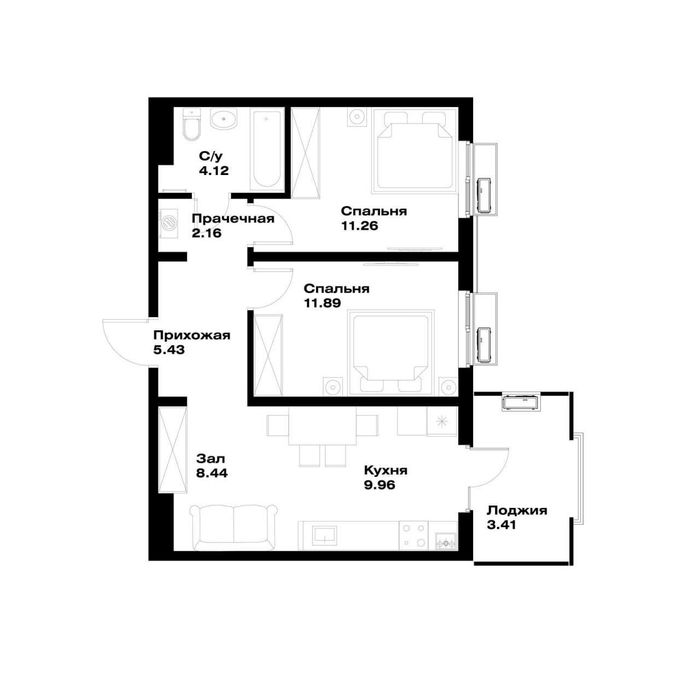 Продаётся 2/7/15 квартира в ЖК Oz Makon, ТЦ Альфраганус, Фаргона Йули