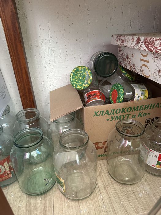Шыны банкалар сатылады