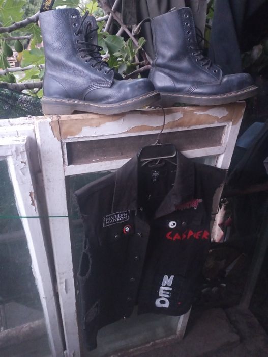 Jachetă rock alternativ ORIGINALA  Ramones ,Nirvana ,Caspers