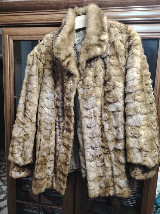 Haine din blană naturală de vizon