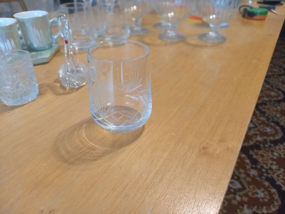 Кристални чаши за ракия