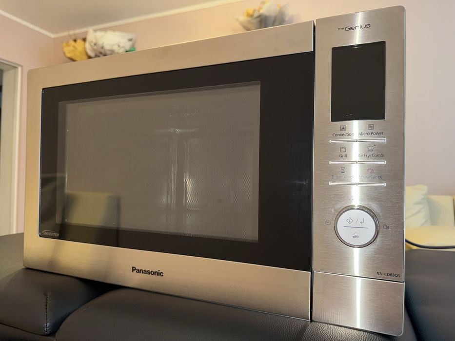 Cuptor cu microunde combinat 4 în 1 cu aer comprimat PANASONIC