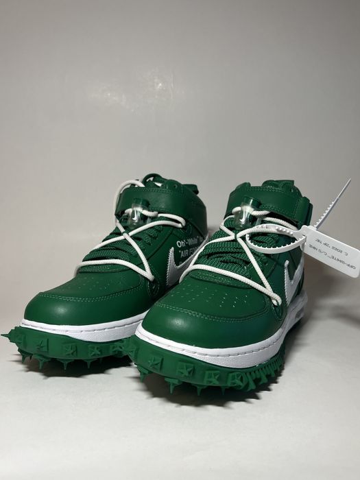 Nike x Off-White AF1 Mid Pine green