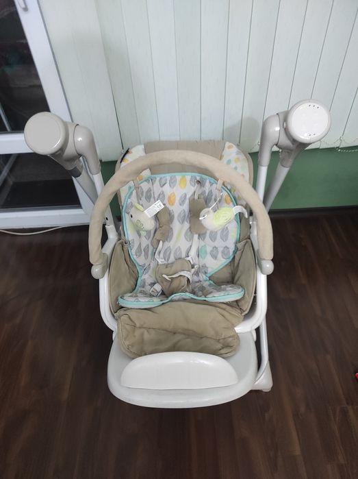 Бебешко столче - люлка за хранене Lorelli VENTURA Beige