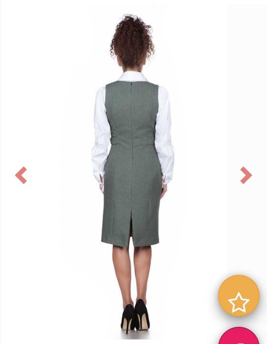 Елегантен и практичен дамски сукман с втален силует