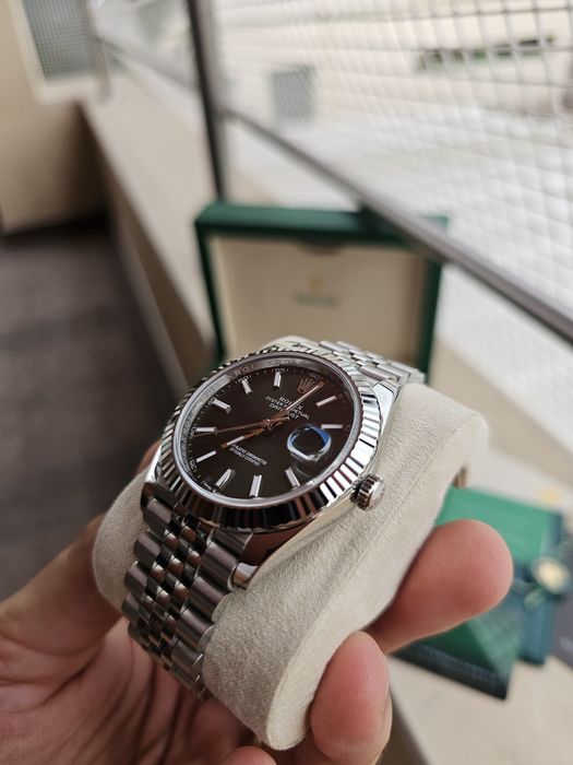 Rolex Datejust 41 мм - зелен циферблат - като нов!