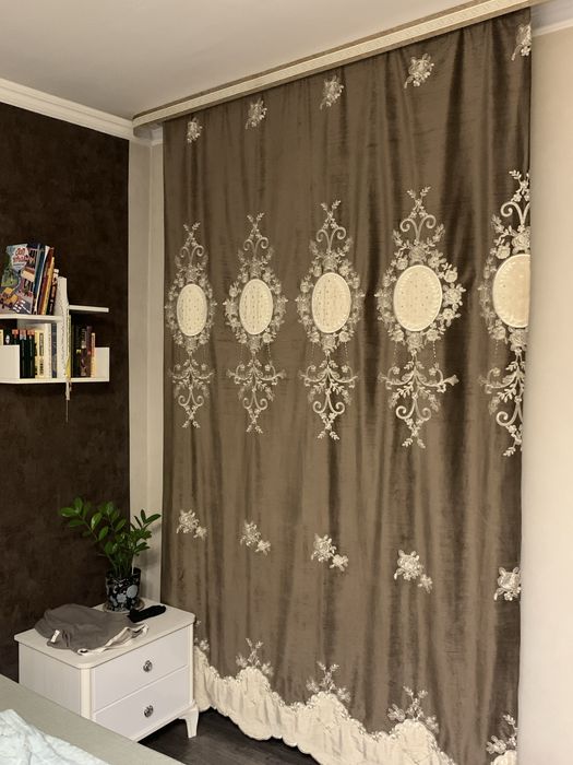 Бархатные шторы 245*150