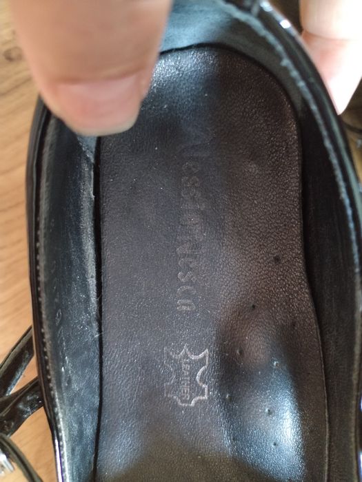 Туфли кожаные на девочку