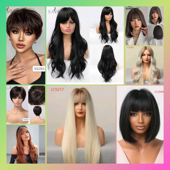 На любой вкус модные парики/хвосты из канекалоне. Термостойкие.