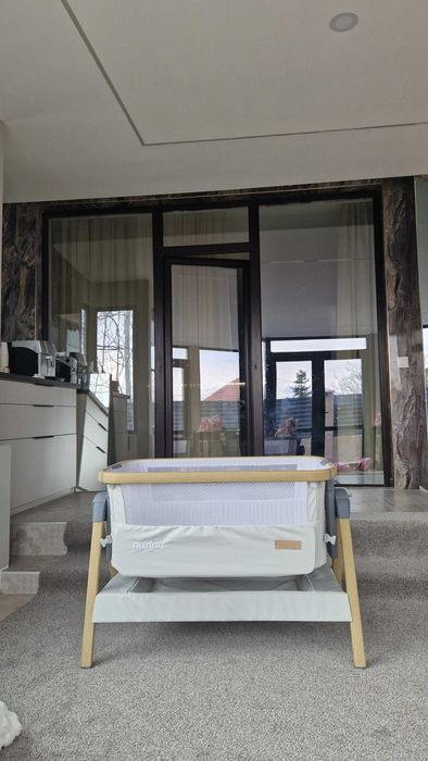 Бебешка кошара Kikka Boo Nanna (Next to me) – като нова, с комарник