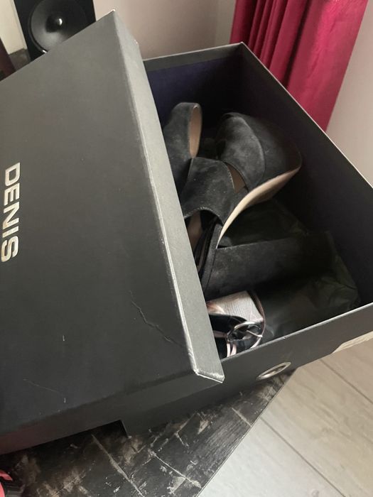 Sandale ,36, platforma, negre