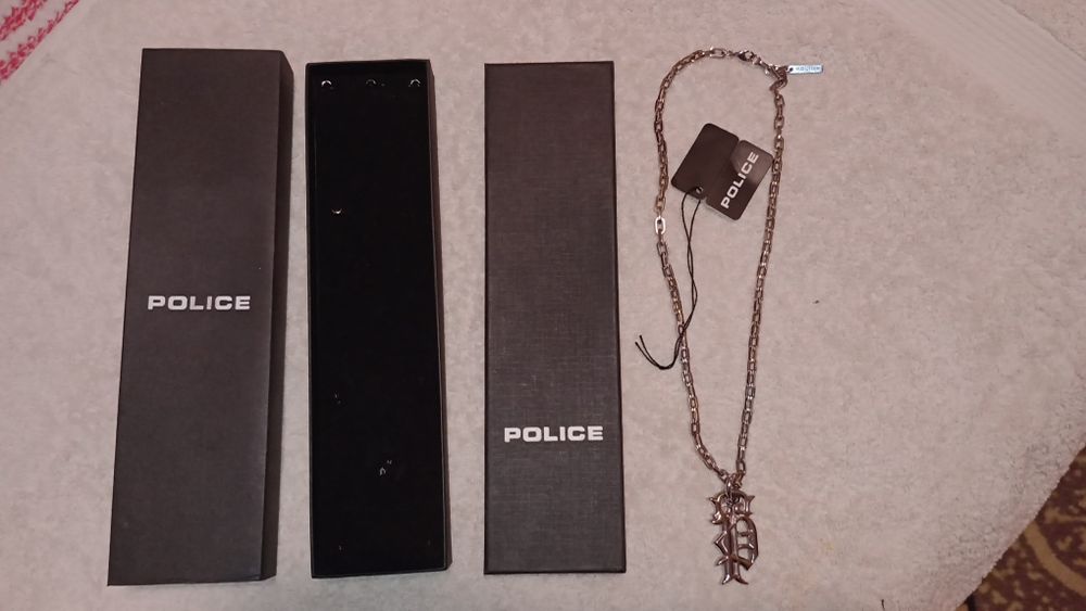 Police оригинално мъжко кулие,Стенлес Стиил