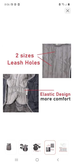 Теплая жилетка для собаки