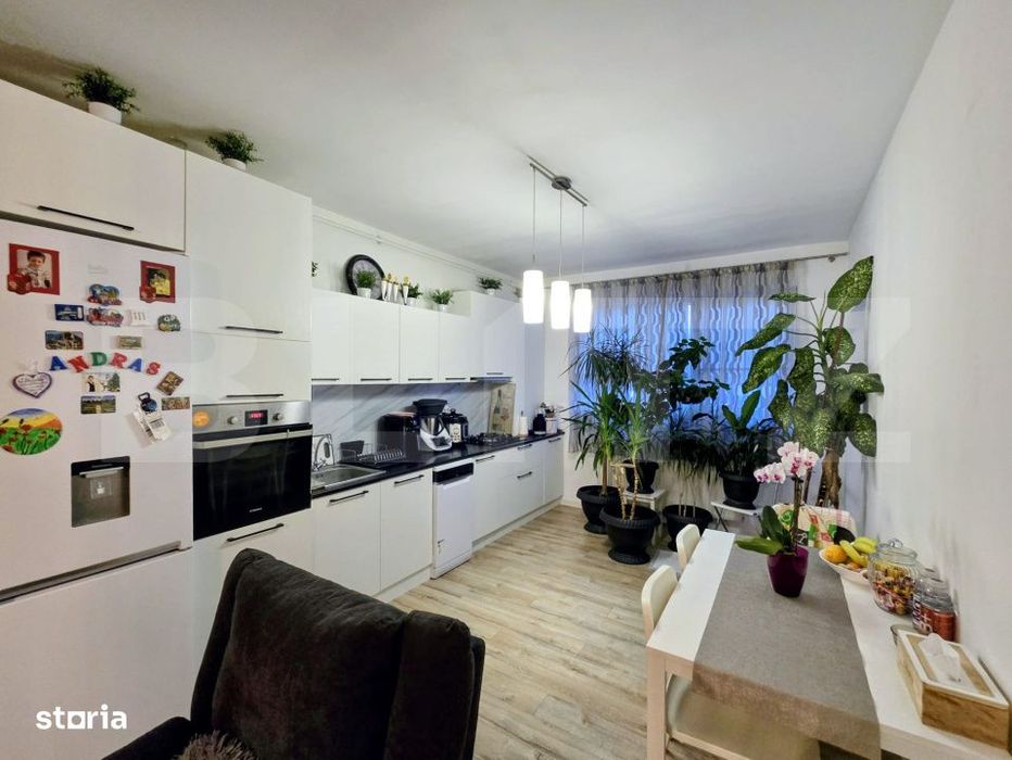 Apartament 2 camere, 57 mp utili, Parter inalt, Parcare cu CF, Aproape