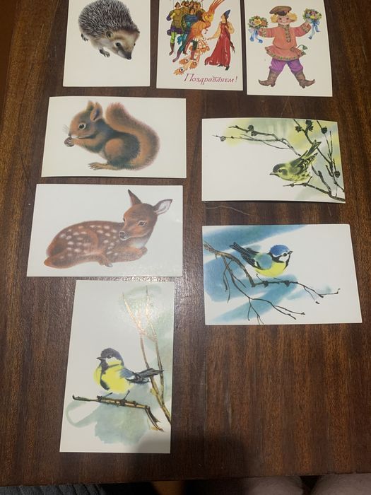 Открытки чистые СССР