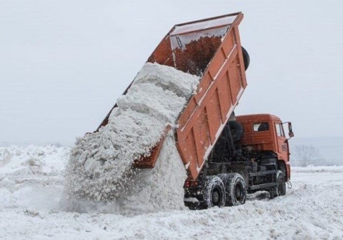 Услуги КамАЗ, вывоз снега