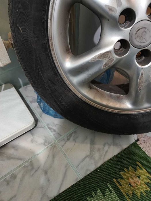 Jante Toyota  avensis t22(5×100)+anvelope noi NEXEN 195/60/r15 vară