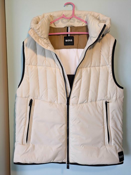 Мъжки елек BOSS Cashton с качулка