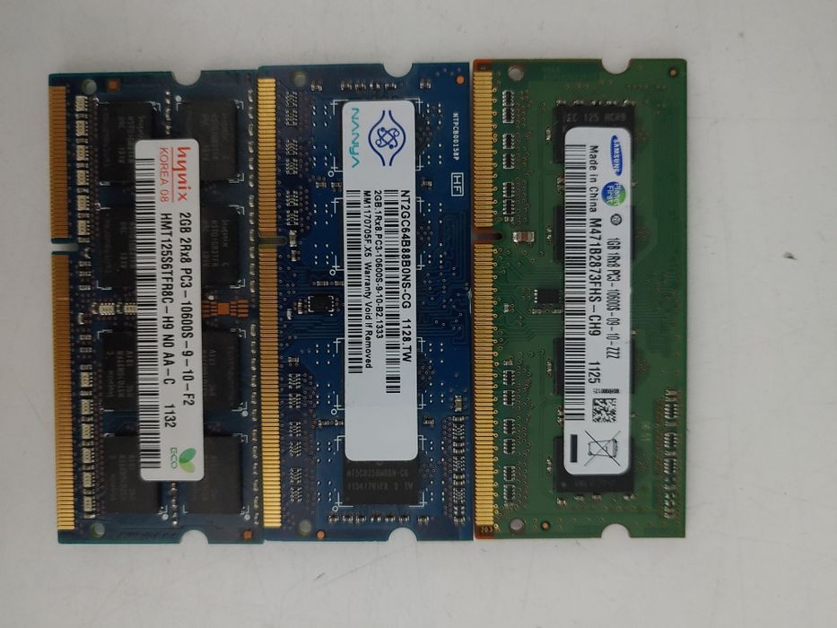 DDR3 оперативная память для нотбука