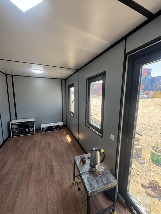 Konteyner Mobil  uylar | Mobil hammom va mobil uylar