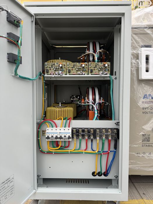 Продаю Стабилизатор напряжения ANDELI-АНДЕЛИ с QR-кодом SVC-60kva-380V