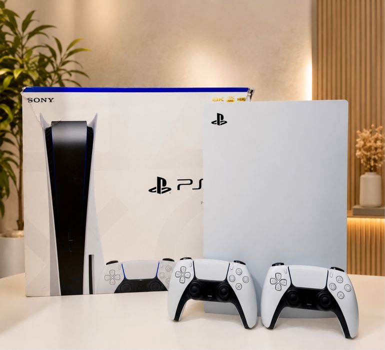 Playstation5 ps5 плейстейшен5 пс5 с дисководом+60игр