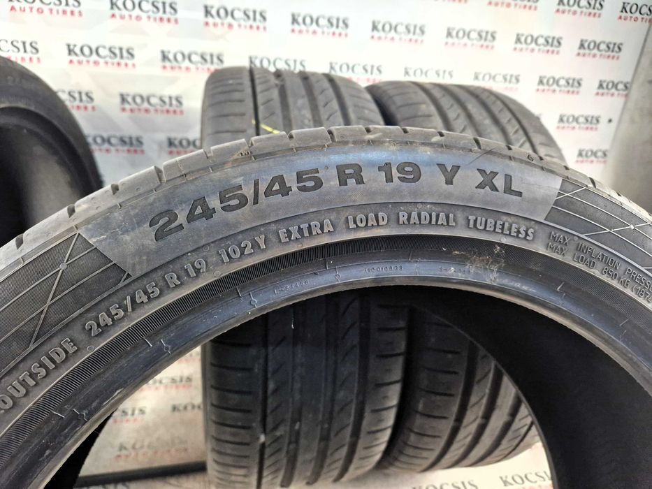 Anvelope second hand vara 245 45 19 Continental