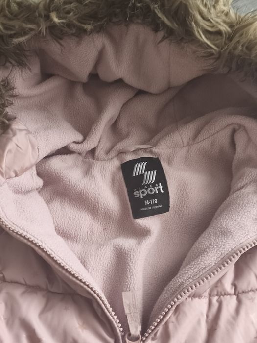 Дебело зимно яке за момиче 7-8 год. Размер 140