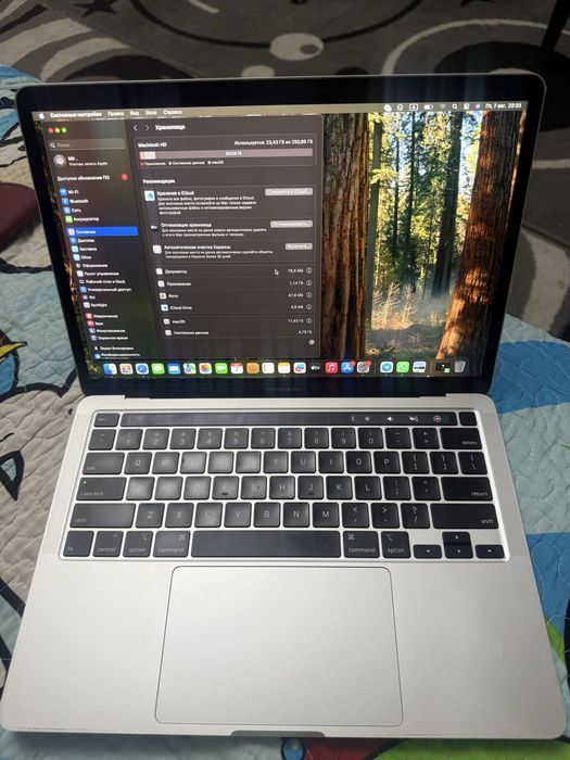 Macbook pro 2020 silver 256 gb